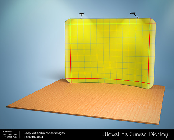 3DOcean 3D Waveline Curved Display 8311946 3DOcean 3D Waveline Curved Display 8311946