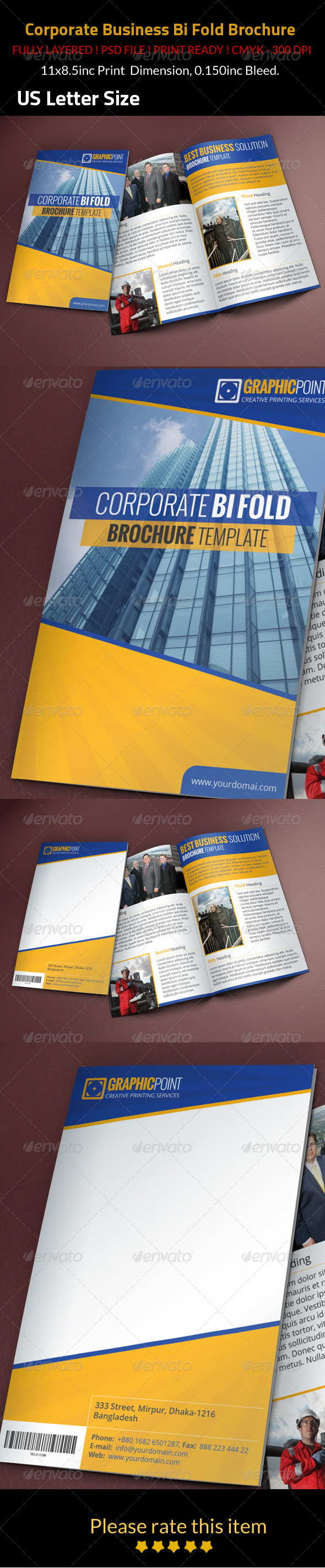 GraphicRiver Corporate Business Bi Fold Brochure 8314413 GraphicRiver Corporate Business Bi Fold Brochure 8314413
