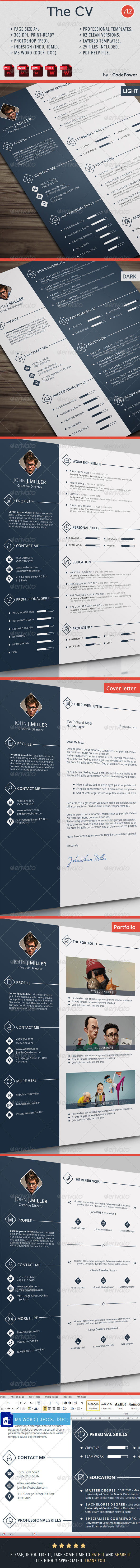 GraphicRiver The CV 8241538 GraphicRiver The CV 8241538