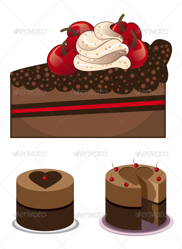 GraphicRiver Tasty Chocolate Cake 8316533 GraphicRiver Tasty Chocolate Cake 8316533