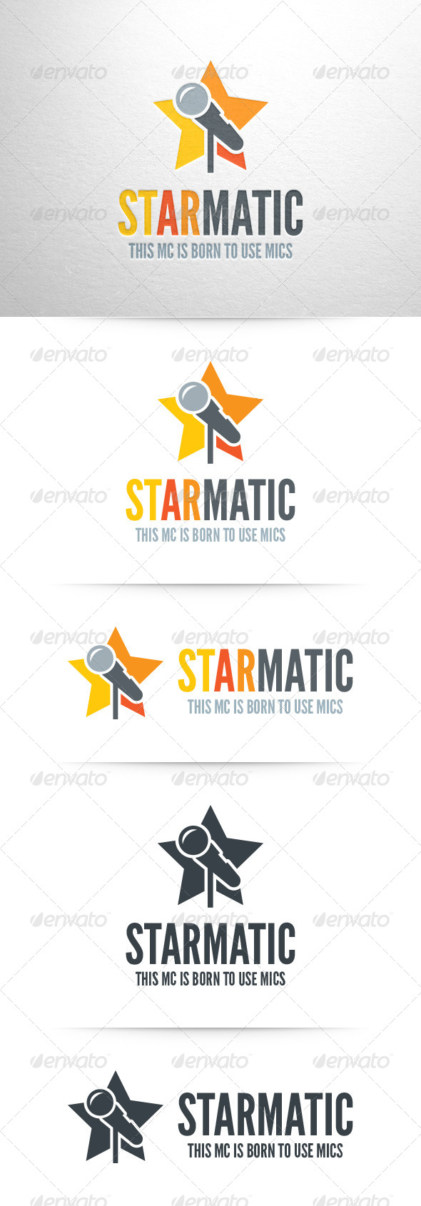 Star Matic Logo Template