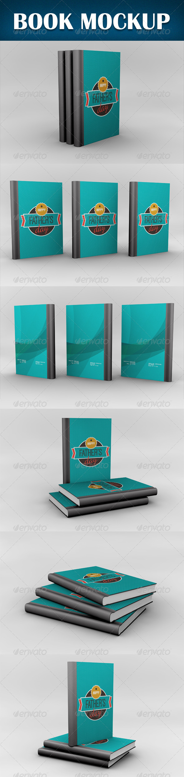 GraphicRiver Book Mockup 8317204 GraphicRiver Book Mockup 8317204
