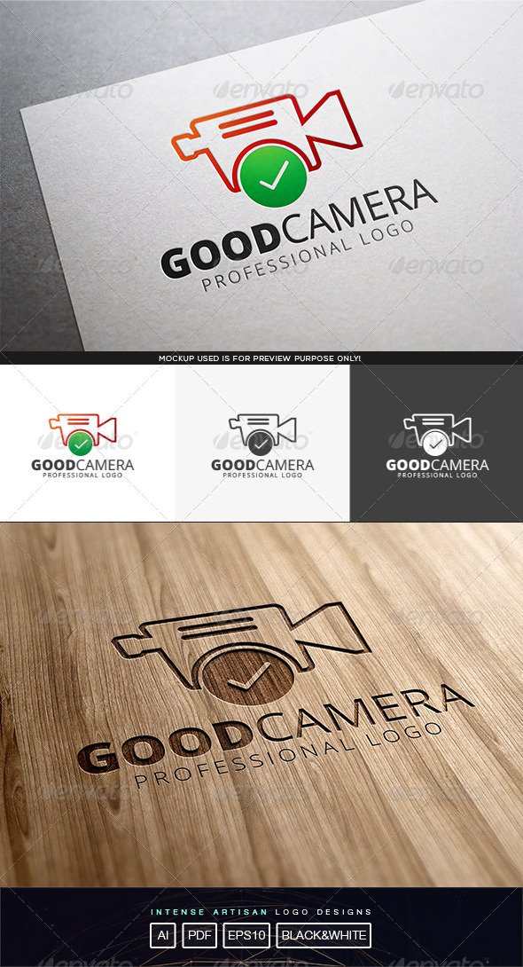 GraphicRiver Good Camera Logo Template 8317268 GraphicRiver Good Camera Logo Template 8317268