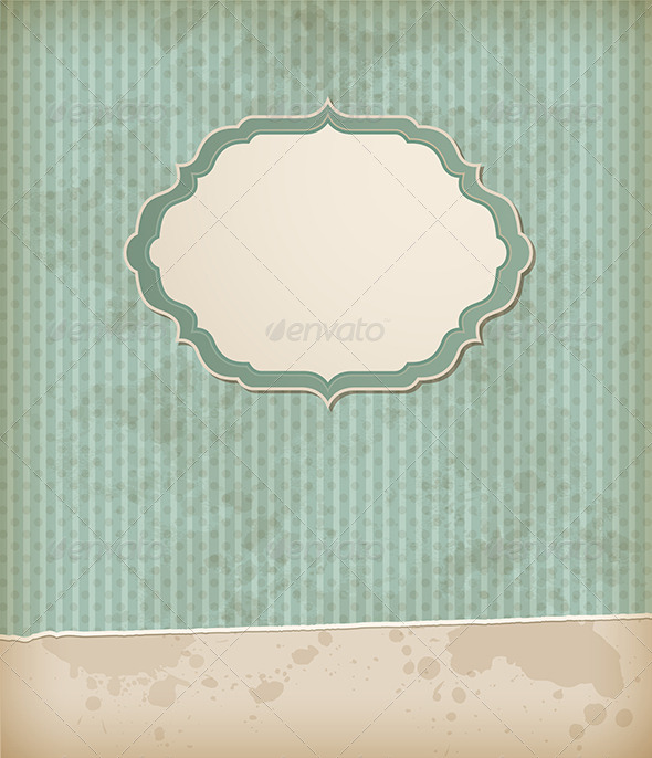 Vintage Background with Label (Backgrounds)