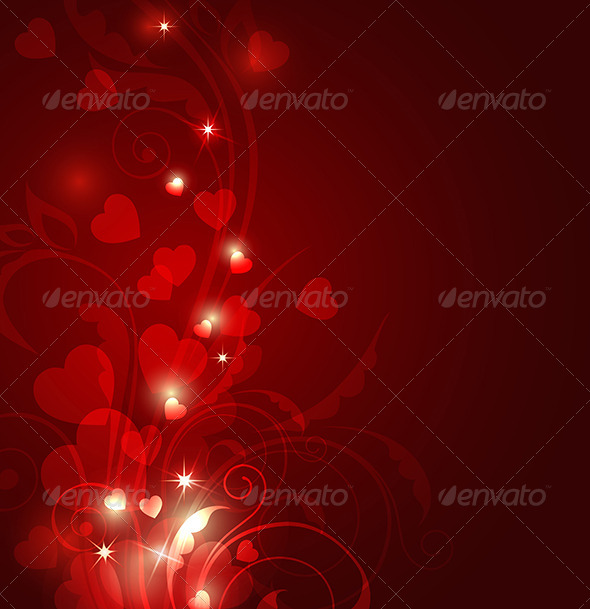 Red Valentine Background (Valentines)