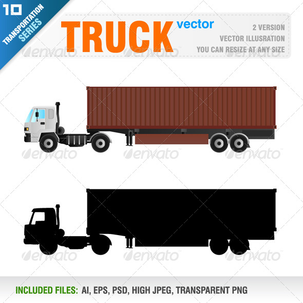 Detailed Truck (Commercial / Shopping)