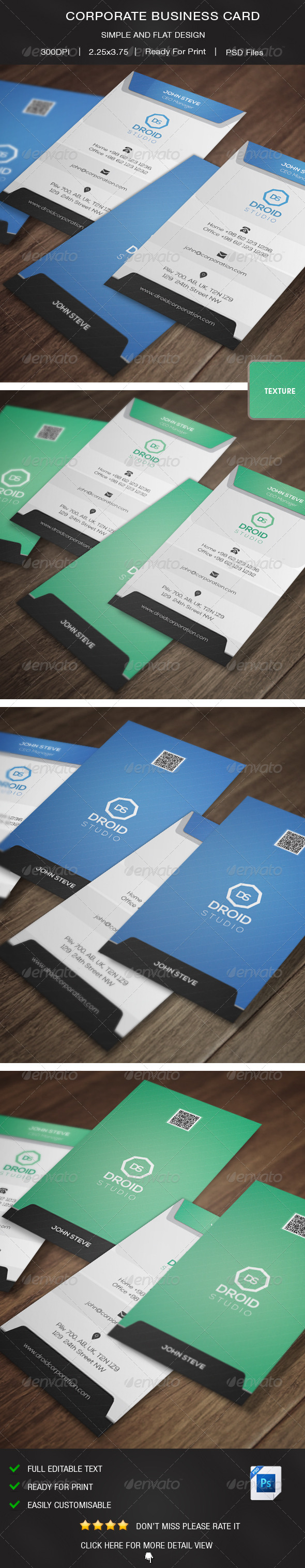 GraphicRiver Corporate Business Card 8317893 GraphicRiver Corporate Business Card 8317893
