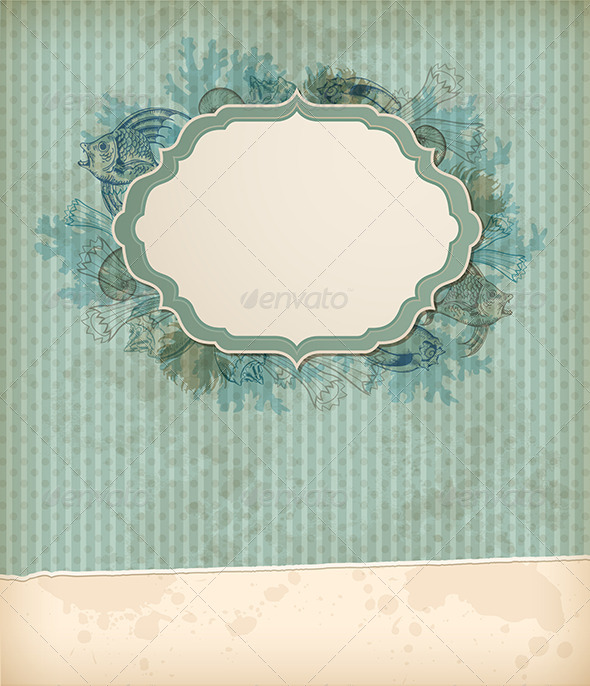 Vintage Marine Background (Backgrounds)