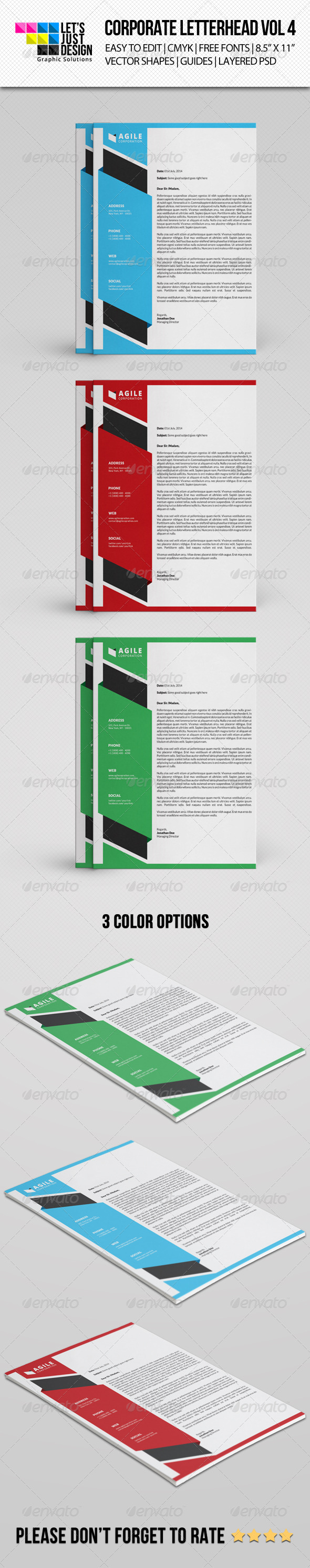 GraphicRiver Corporate Letterhead Vol 4 8318365 GraphicRiver Corporate Letterhead Vol 4 8318365
