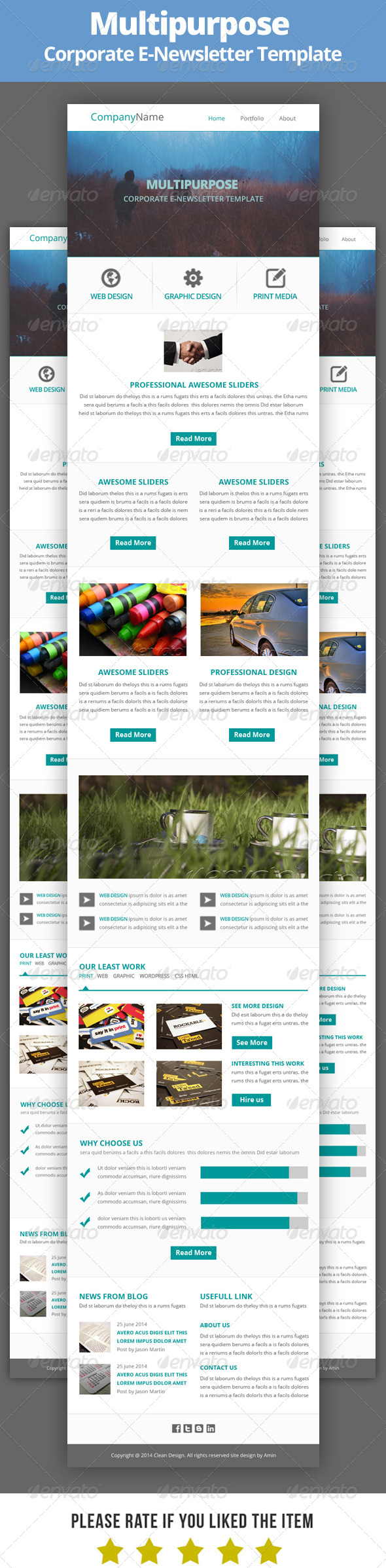 Multipurpose E-Newsletter Template V10 Multipurpose E-Newsletter Template V10