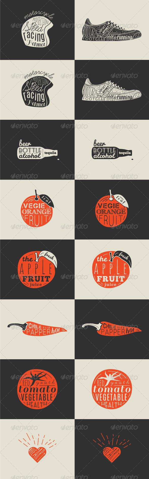 GraphicRiver Trendy Retro Vintage Insignias Set 8318559 GraphicRiver Trendy Retro Vintage Insignias Set 8318559