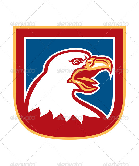 GraphicRiver American Eagle Shield Retro 8319169 GraphicRiver American Eagle Shield Retro 8319169