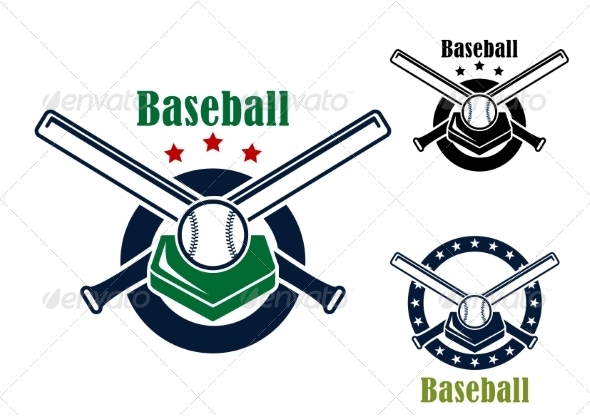 GraphicRiver Baseball Emblems 8320006 GraphicRiver Baseball Emblems 8320006
