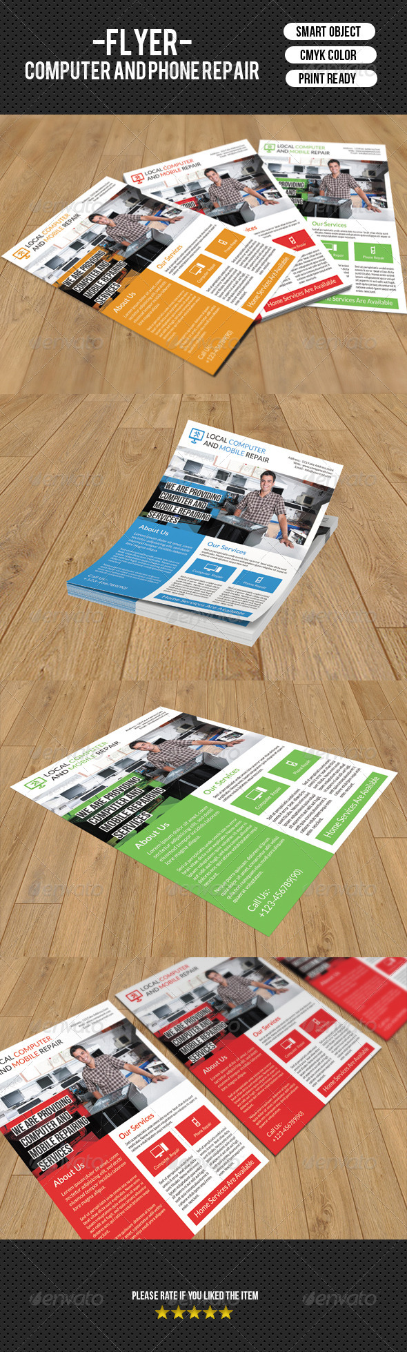 GraphicRiver Corporate Flyer Template-V90 8320262 GraphicRiver Corporate Flyer Template-V90 8320262
