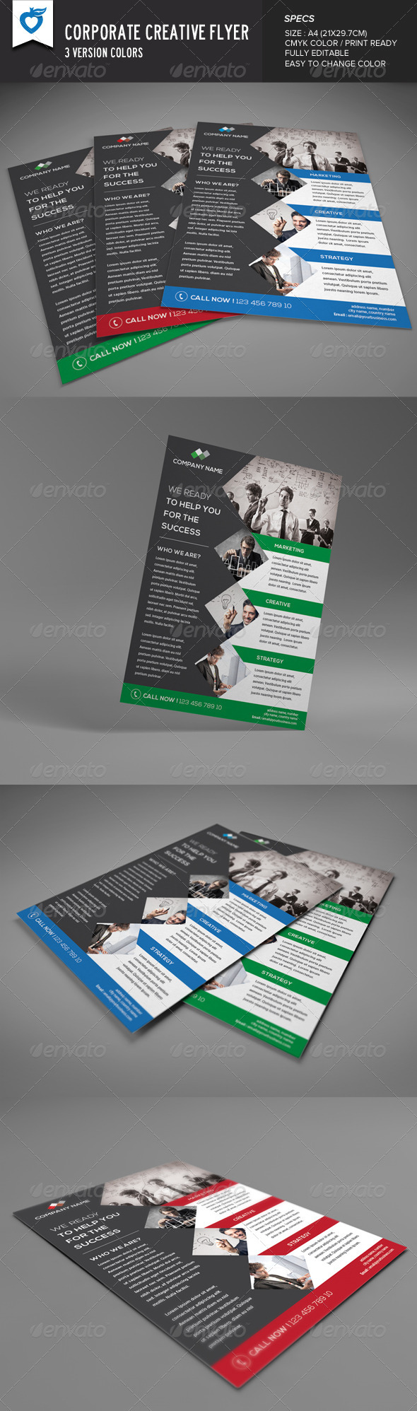 GraphicRiver Corporate Creative Flyer 8320420 GraphicRiver Corporate Creative Flyer 8320420