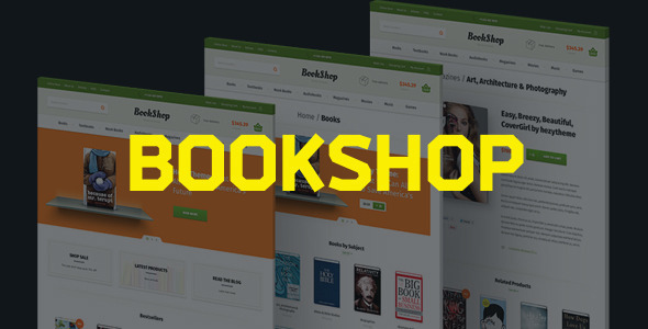 Bookshop | PSD Template