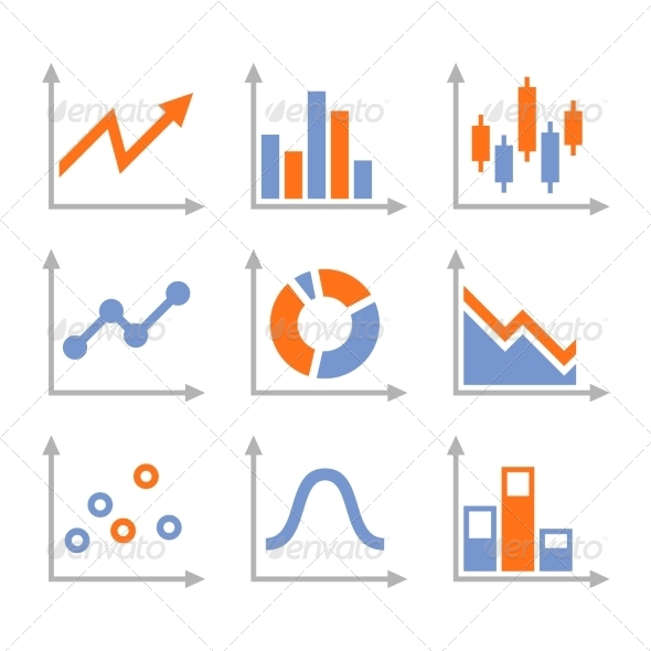 GraphicRiver Simple Set of Diagram and Graphs 8321474 GraphicRiver Simple Set of Diagram and Graphs 8321474