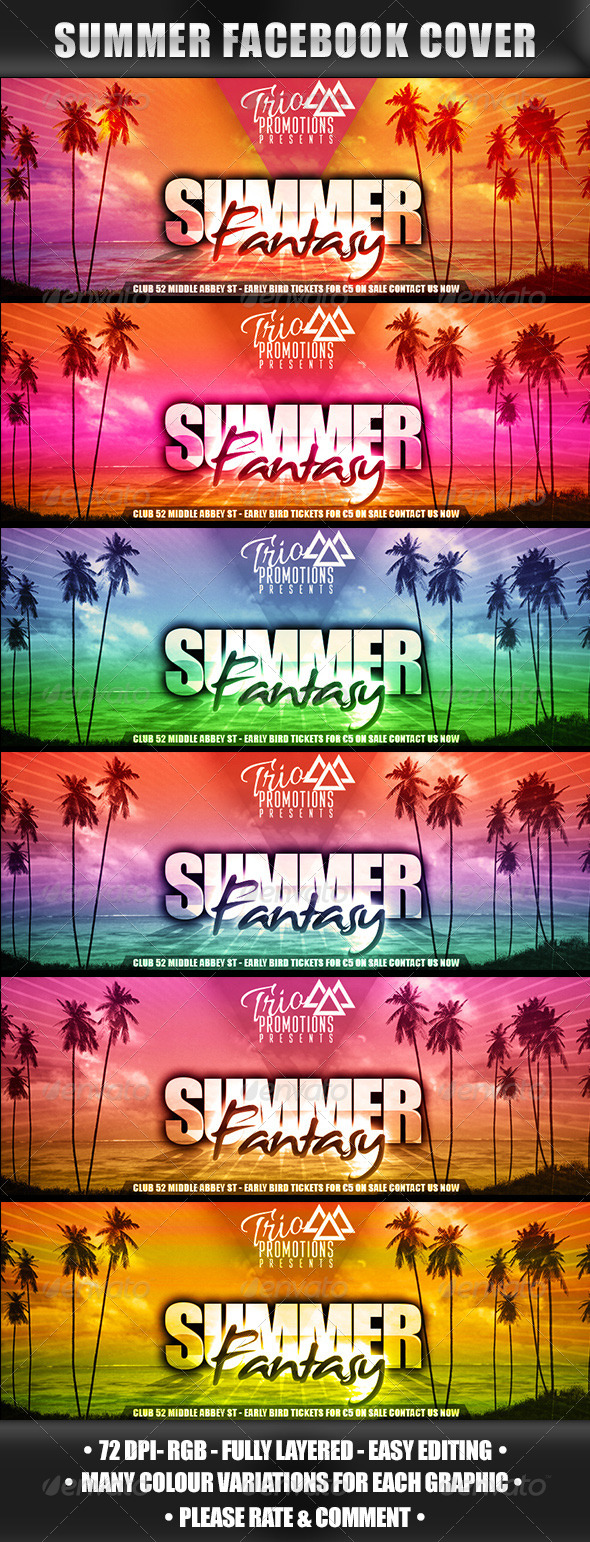 Facebook Summer Event Cover (Facebook Timeline Covers)