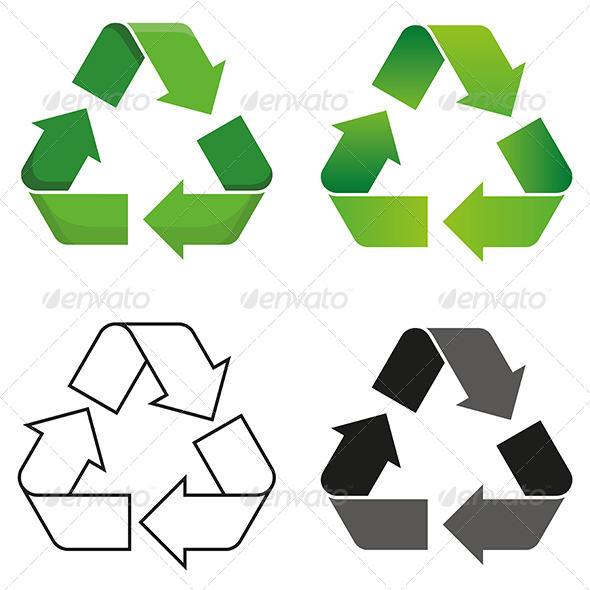 GraphicRiver Recycle Symbol 8322398 GraphicRiver Recycle Symbol 8322398