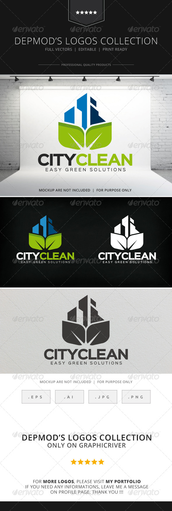 GraphicRiver City Clean Logo 8322530 GraphicRiver City Clean Logo 8322530
