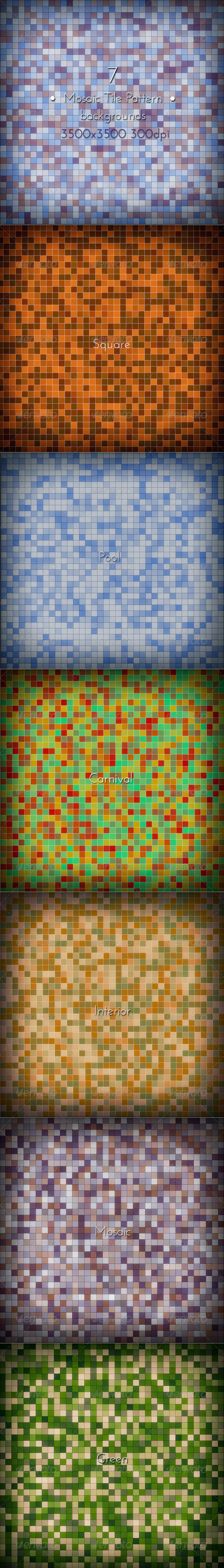 GraphicRiver Mosaic Tile Interior Pattern 8322691 GraphicRiver Mosaic Tile Interior Pattern 8322691