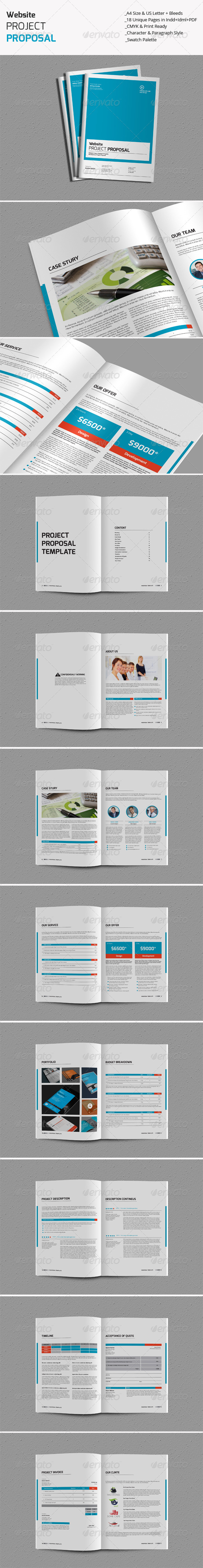 GraphicRiver Website Project Proposal Templates 8322935 GraphicRiver Website Project Proposal Templates 8322935