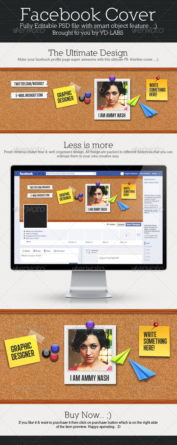 GraphicRiver FB Pinboard 8323098 GraphicRiver FB Pinboard 8323098
