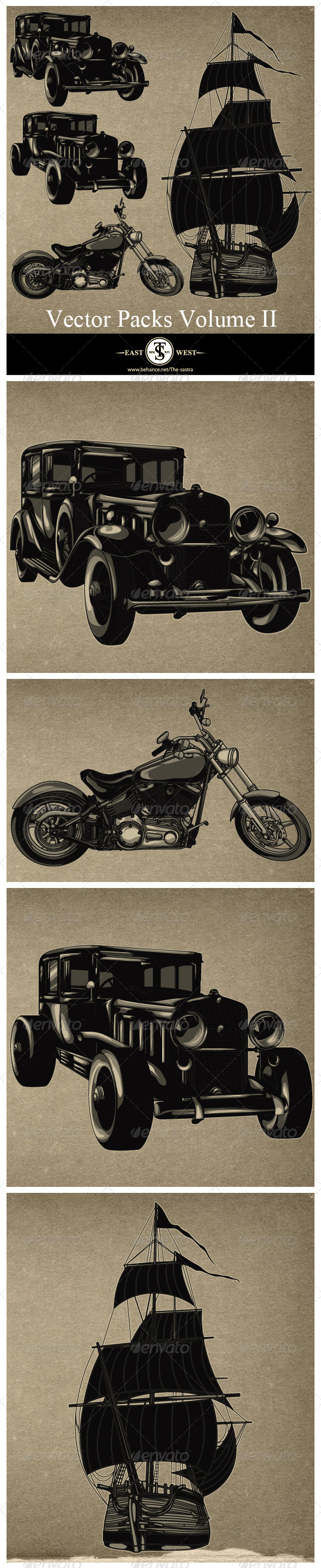 GraphicRiver Retro Transportation 8324151 GraphicRiver Retro Transportation 8324151