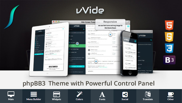 ThemeForest Wide Bootstrap 3 Responsive phpBB3 Theme 7949289 ThemeForest Wide Bootstrap 3 Responsive phpBB3 Theme 7949289