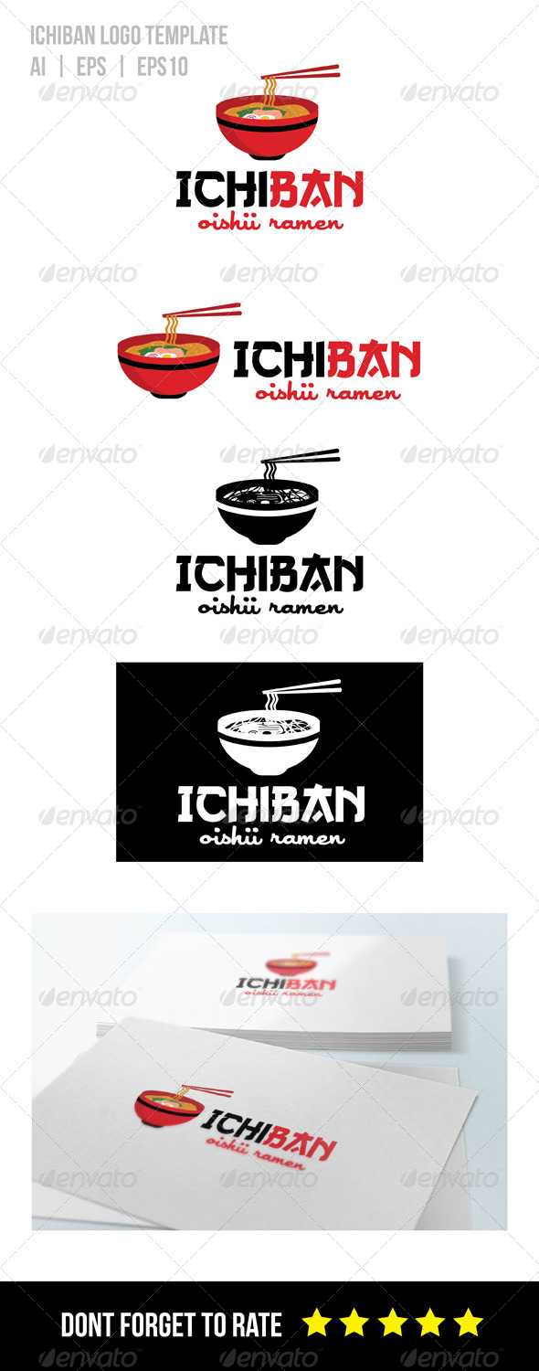 GraphicRiver Ramen Restaurant Logo Template 8324440 GraphicRiver Ramen Restaurant Logo Template 8324440