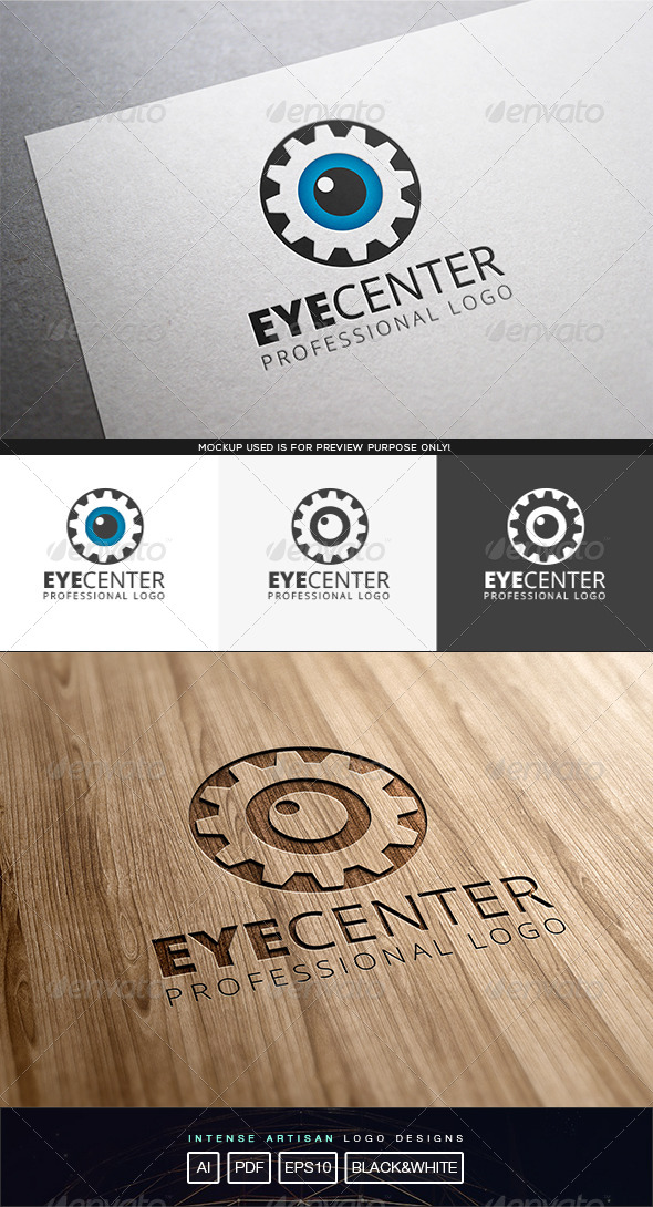 GraphicRiver Eye Center Logo Template 8324696 GraphicRiver Eye Center Logo Template 8324696