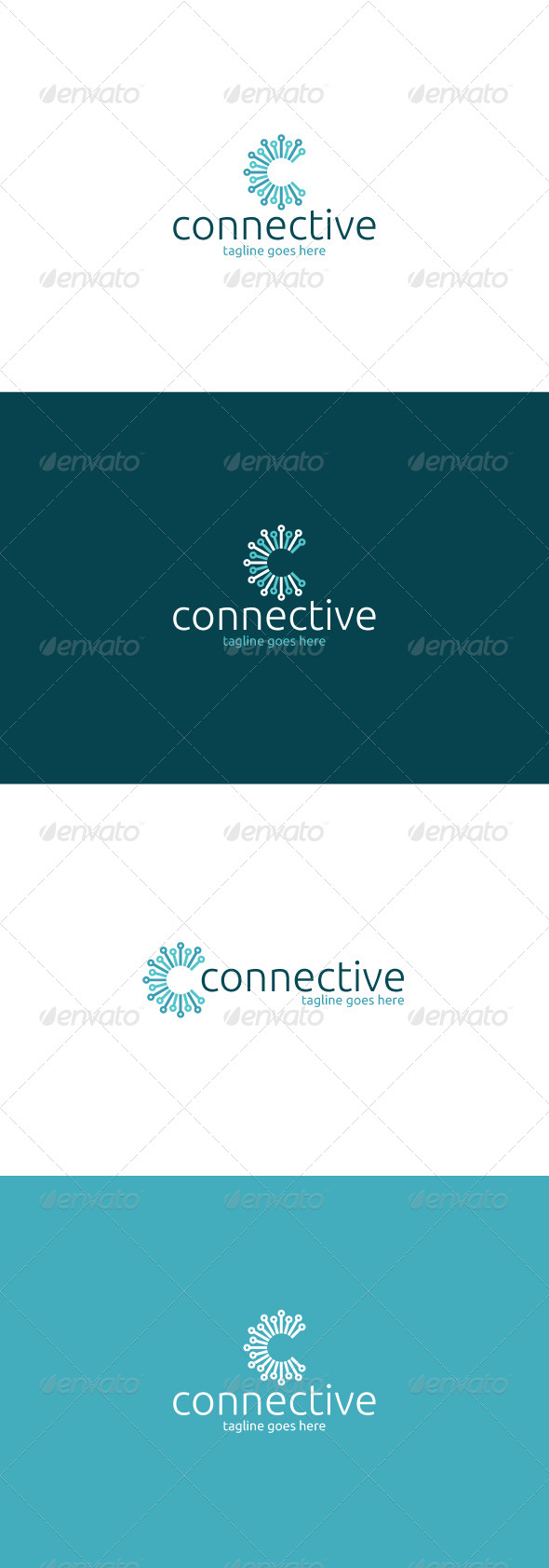 GraphicRiver Connective Logo Letter C 8324788 GraphicRiver Connective Logo Letter C 8324788