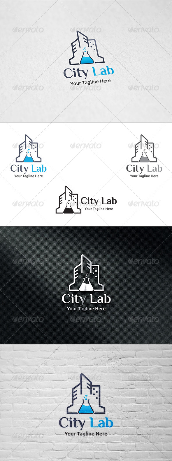 GraphicRiver City Lab Logo Template 8325186 GraphicRiver City Lab Logo Template 8325186