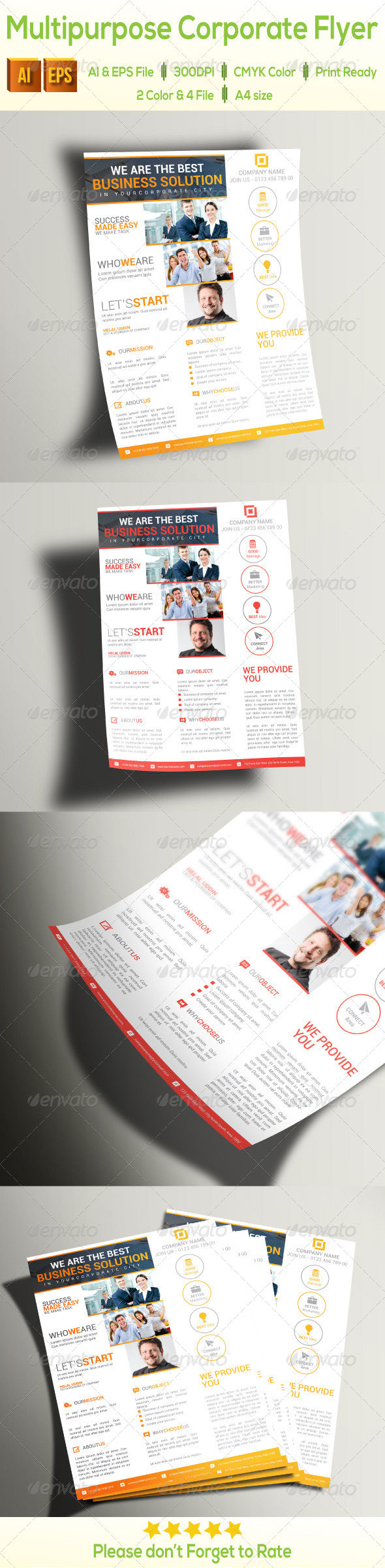 Multipurpose Corporate Flyer (Corporate)