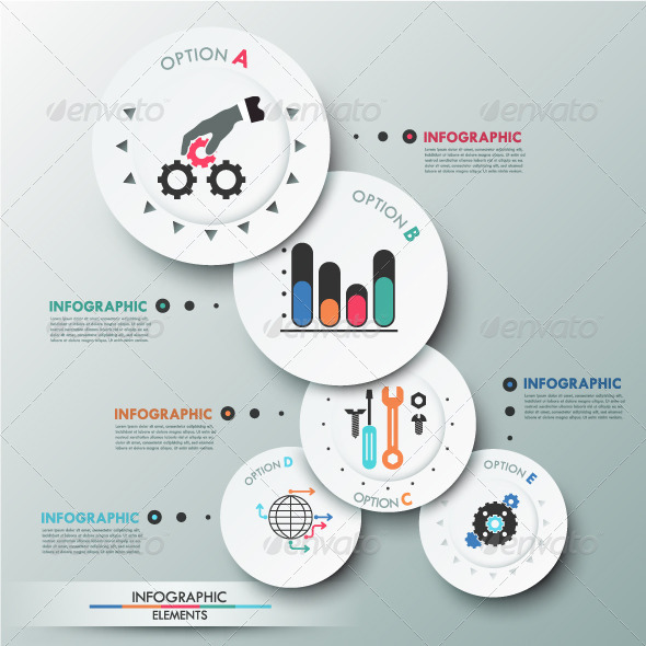 GraphicRiver Modern Infographics Options Banner With Circles 8325217 GraphicRiver Modern Infographics Options Banner With Circles 8325217