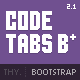 Codetabs B+ :: Premium Tabs + Slider For Bootstrap Codetabs B+ :: Premium Tabs + Slider For Bootstrap - CodeCanyon Item for Sale