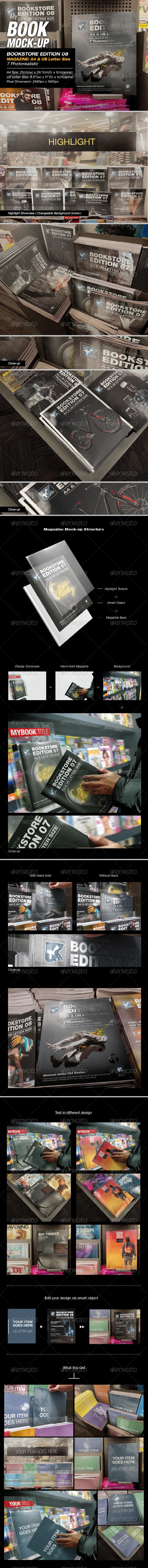 GraphicRiver MyBook Mock-up Bookstore Edition 08 8326463 GraphicRiver MyBook Mock-up Bookstore Edition 08 8326463