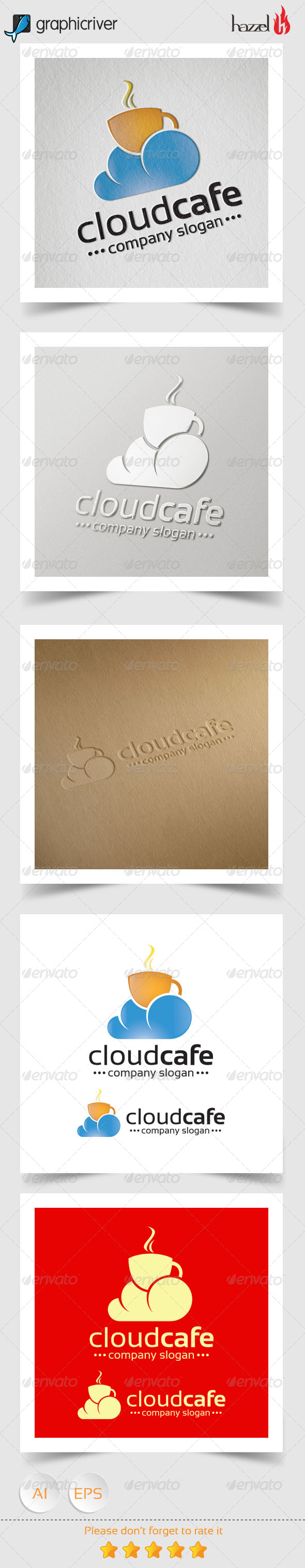 Cloud Cafe Logo (Food)