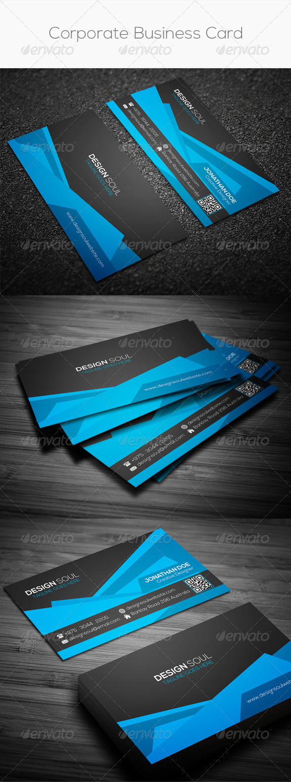GraphicRiver Corporate Business Card 8326554 GraphicRiver Corporate Business Card 8326554