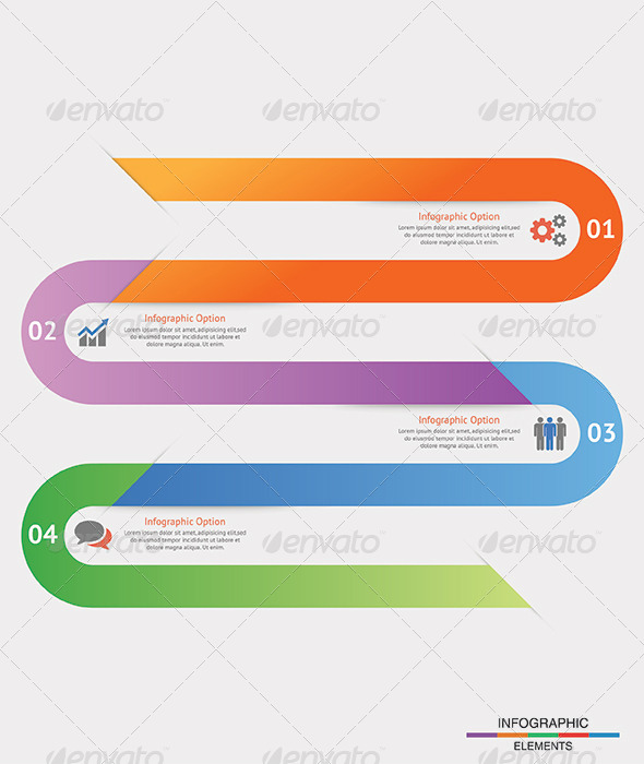 Modern Infographic Options Banner Template