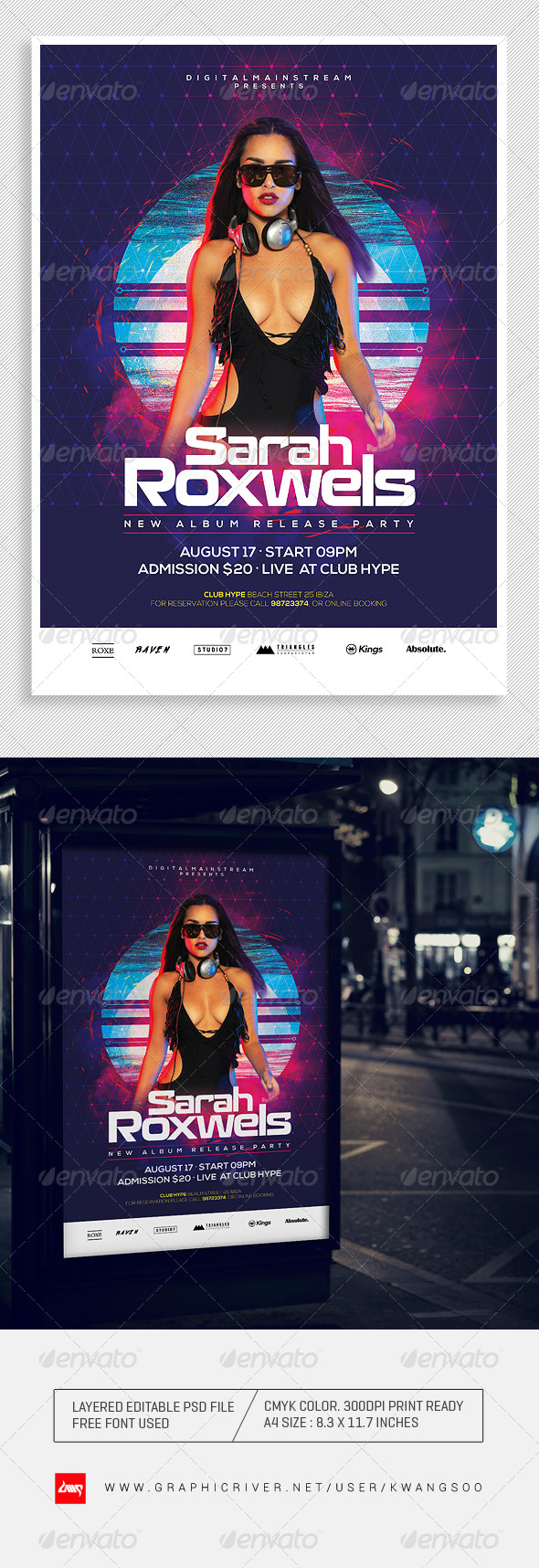 GraphicRiver Special Dj Electronic Dance Music Flyer Poster 1 8327467 GraphicRiver Special Dj Electronic Dance Music Flyer Poster 1 8327467