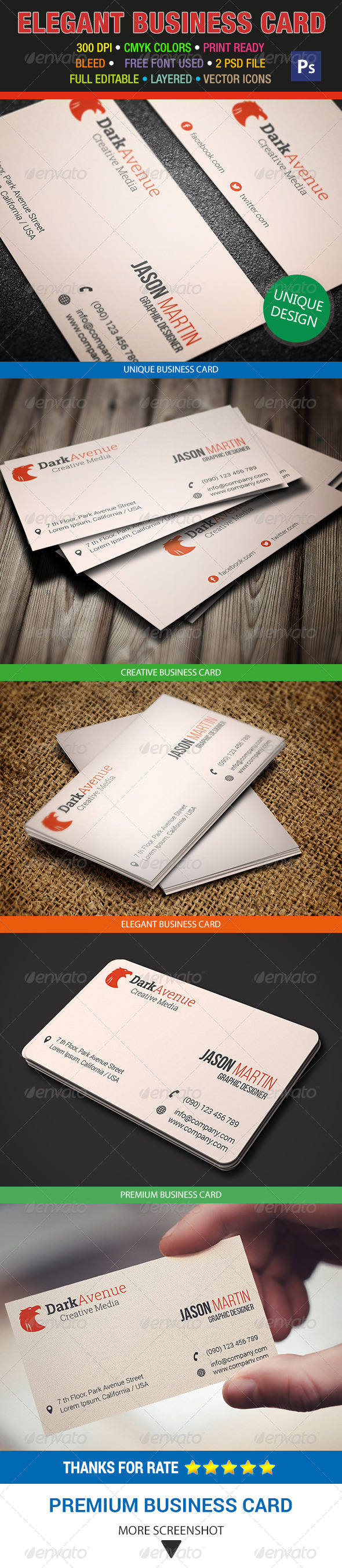 GraphicRiver Creative Business Card 280 8327839 GraphicRiver Creative Business Card 280 8327839