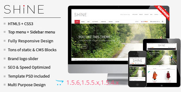 ThemeForest Shine Responsive Multipurpose OpenCart Theme 8250057 ThemeForest Shine Responsive Multipurpose OpenCart Theme 8250057