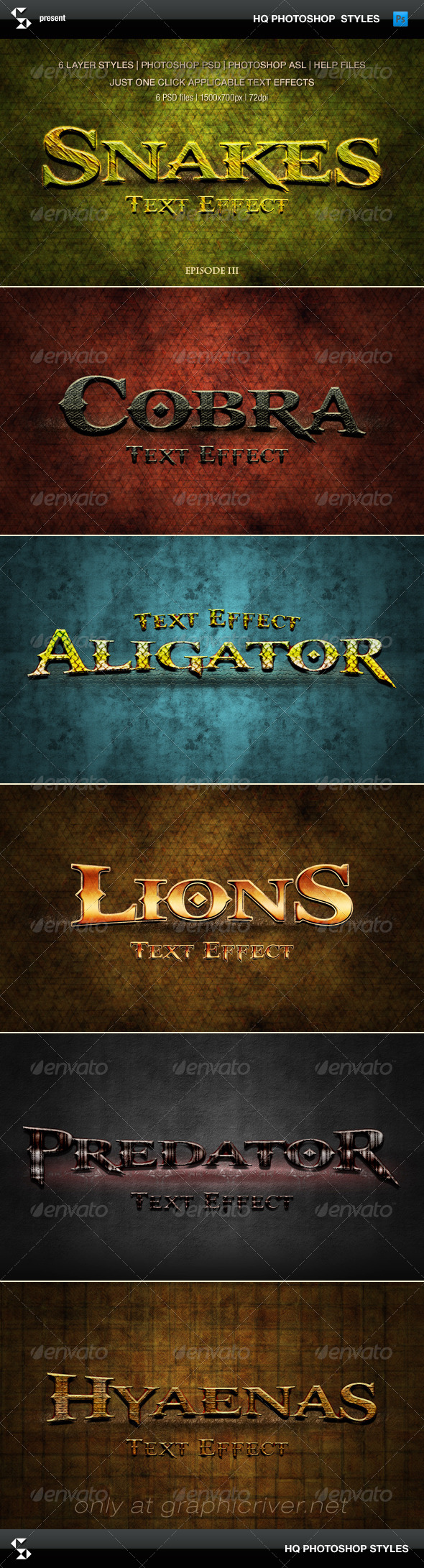 GraphicRiver Epic Styles Predators Episode 3 8328594 GraphicRiver Epic Styles Predators Episode 3 8328594
