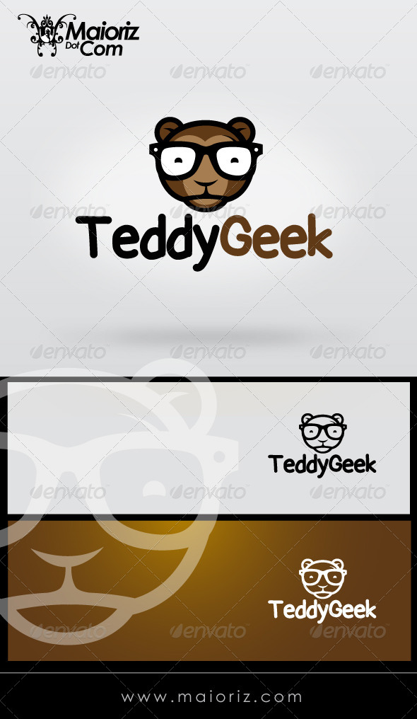 GraphicRiver Teddy Geek Logo Template 8329274 GraphicRiver Teddy Geek Logo Template 8329274