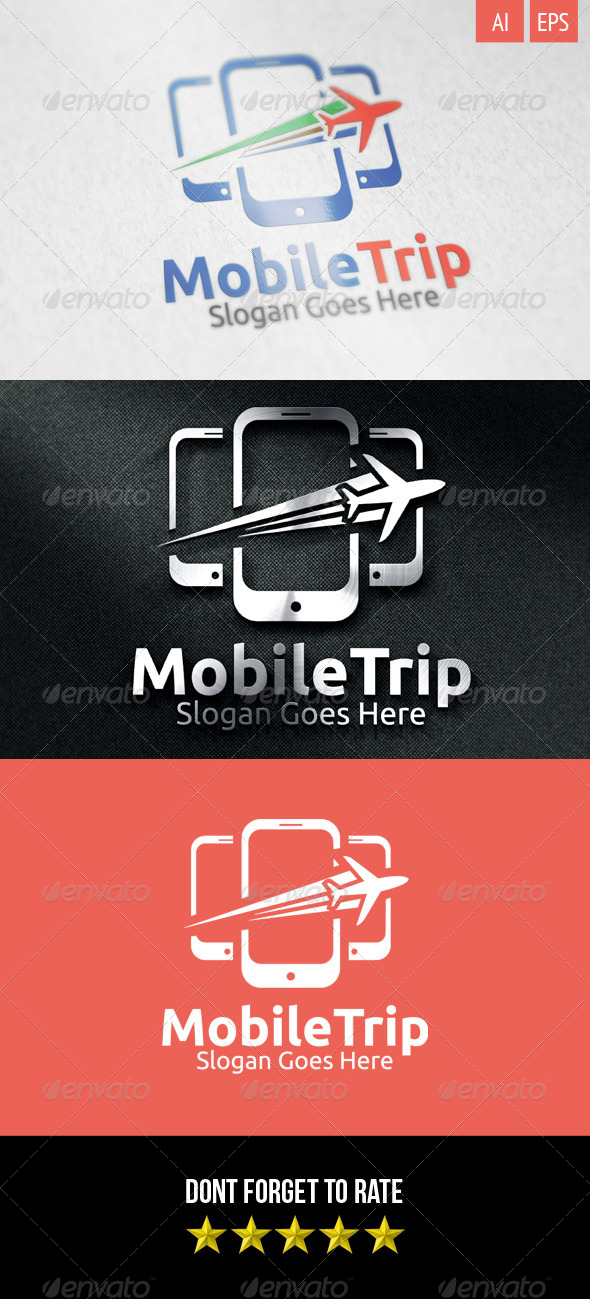 Mobile Trip Logo (Objects)