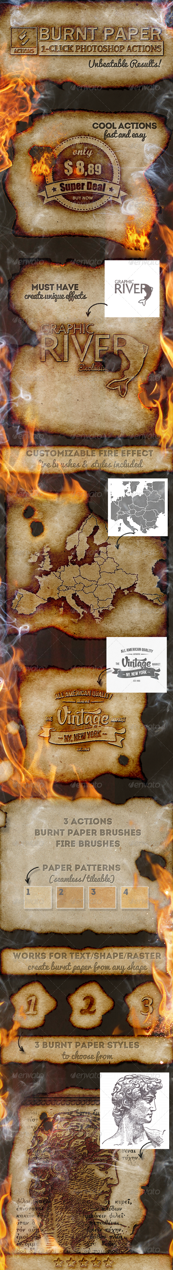 GraphicRiver Burnt Paper with Fire Effects Photoshop Creator 8273918 GraphicRiver Burnt Paper with Fire Effects Photoshop Creator 8273918