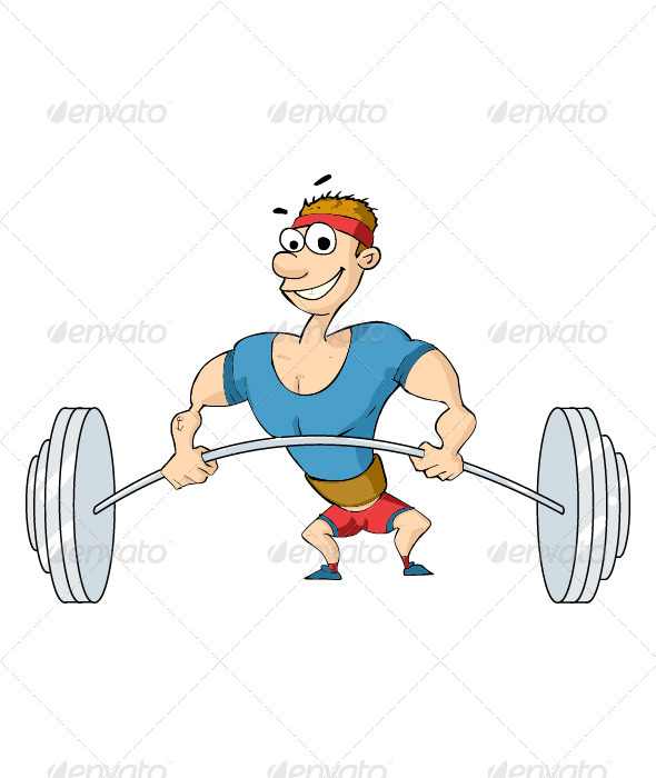GraphicRiver Weightlifting 8333001 GraphicRiver Weightlifting 8333001