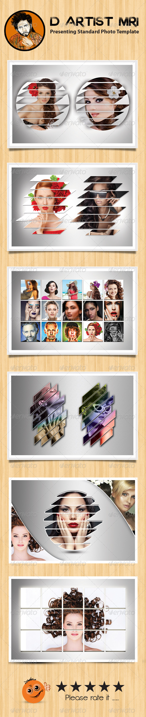 GraphicRiver Standard Photo Template 8335264 GraphicRiver Standard Photo Template 8335264