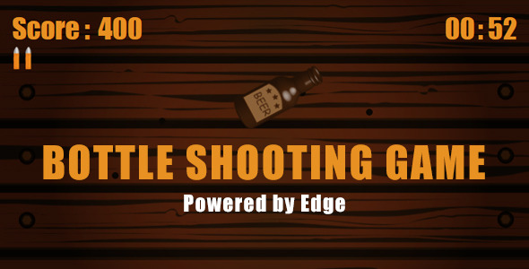 Bottle Shooting Game - CodeCanyon Item for Sale